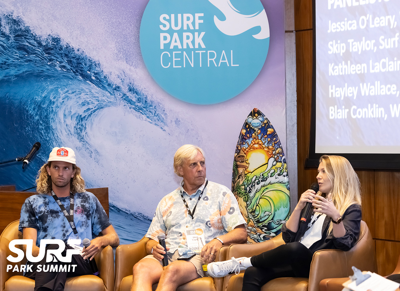 Jessica O'Leary Innovative Surf Marketing Panel Surf Park Summit 2023